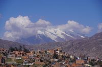 La Paz mit Illimani