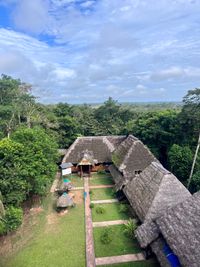 Caiman Lodge aus der Vogelperspektive