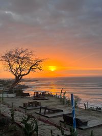 La Punta bei Sonnenuntergang